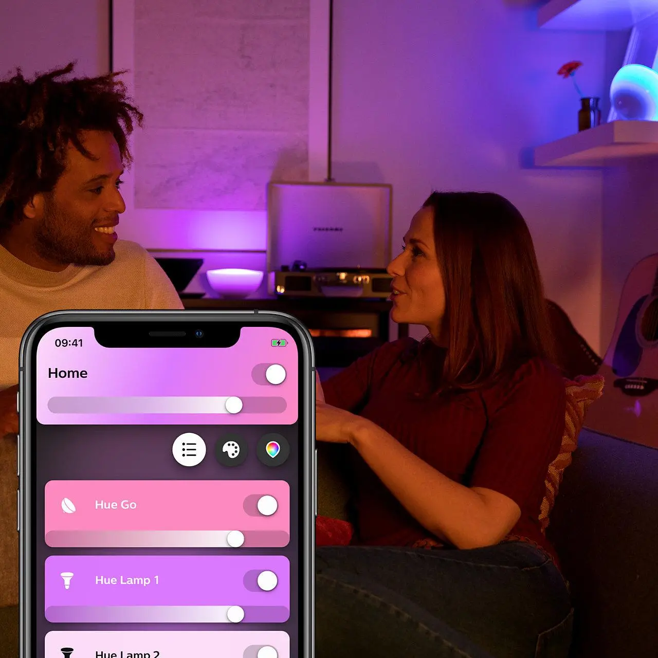 Lampa biurkowa Philips Hue Go White and Colour Ambiance