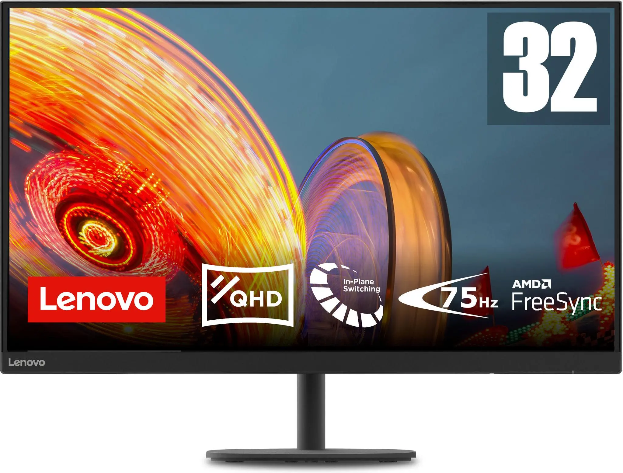 Monitor Lenovo D32qc-20 32" 2K VA 75Hz 4ms Zakrzywiony
