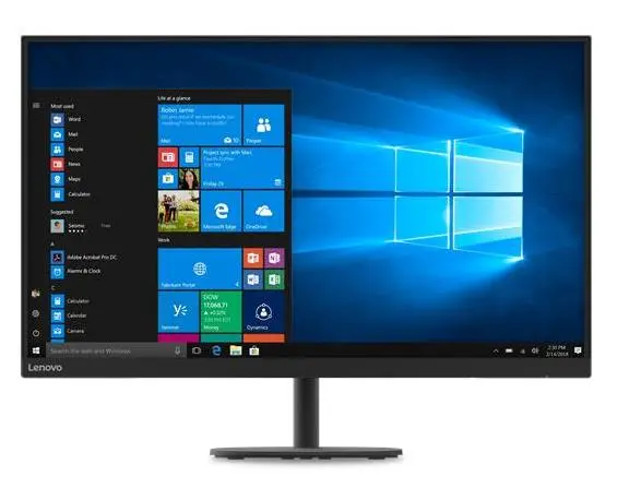 Monitor Lenovo D32qc-20 32" 2K VA 75Hz 4ms Zakrzywiony