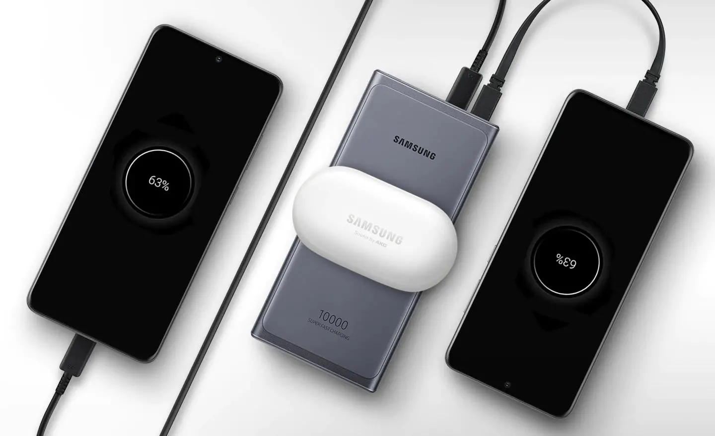 Powerbank Samsung EB-U3300XJ Wireless Battery Pack 10000mAh 25W Szary