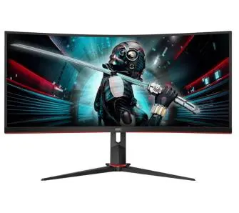 Monitor AOC CU34G2/BK  34" UWQHD VA 100Hz 1ms Zakrzywiony Gamingowy