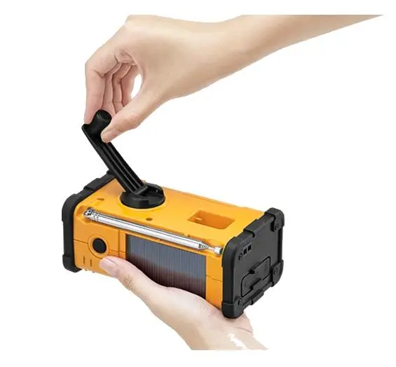 Radioodbiornik Sangean SURVIVOR DAB MMR-88 DAB Radio FM DAB+ Żółty
