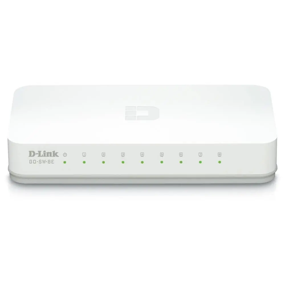 Switch D-Link GO-SW-8E Biały