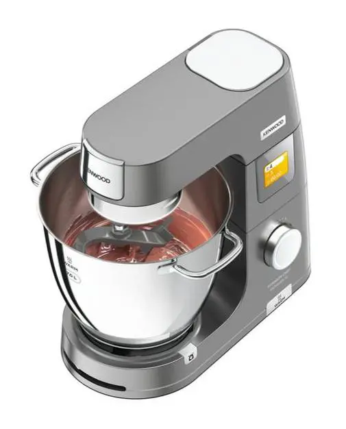 Gotujący robot kuchenny Kenwood KWL90.124SI Z wbudowaną wagą Automatyczne programy Z dwiema misami
