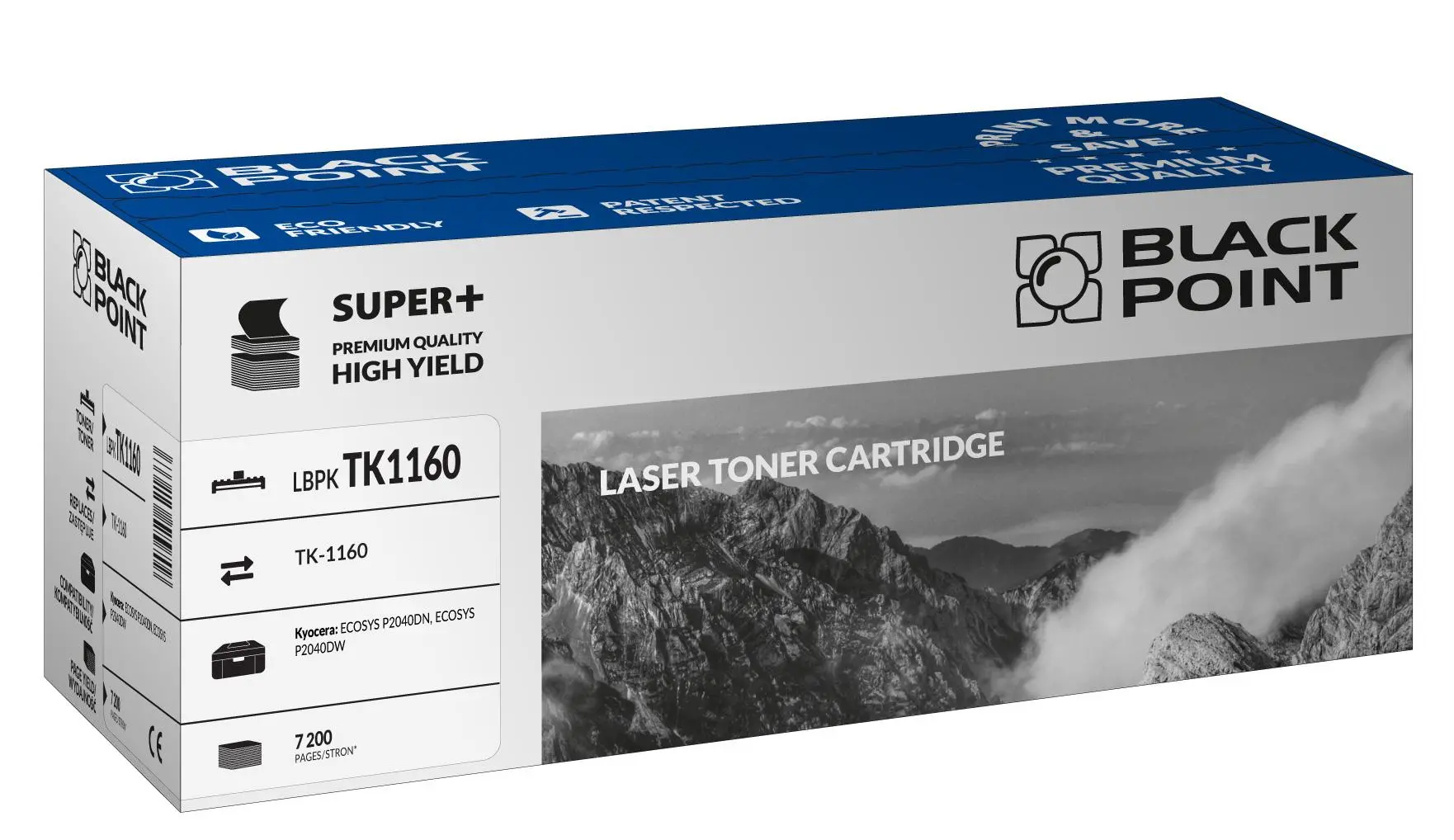 Toner Black Point LBPKTK1160 (zamiennik TK-1160) Czarny