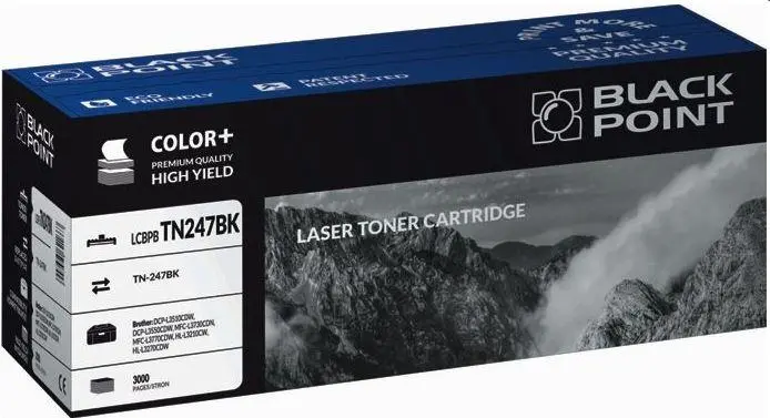 Toner Black Point LCBPBTN247BK (zamiennik TN-247BK) Czarny
