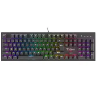 Klawiatura mechaniczna Genesis Thor 300 RGB Outemu Brown Czarny