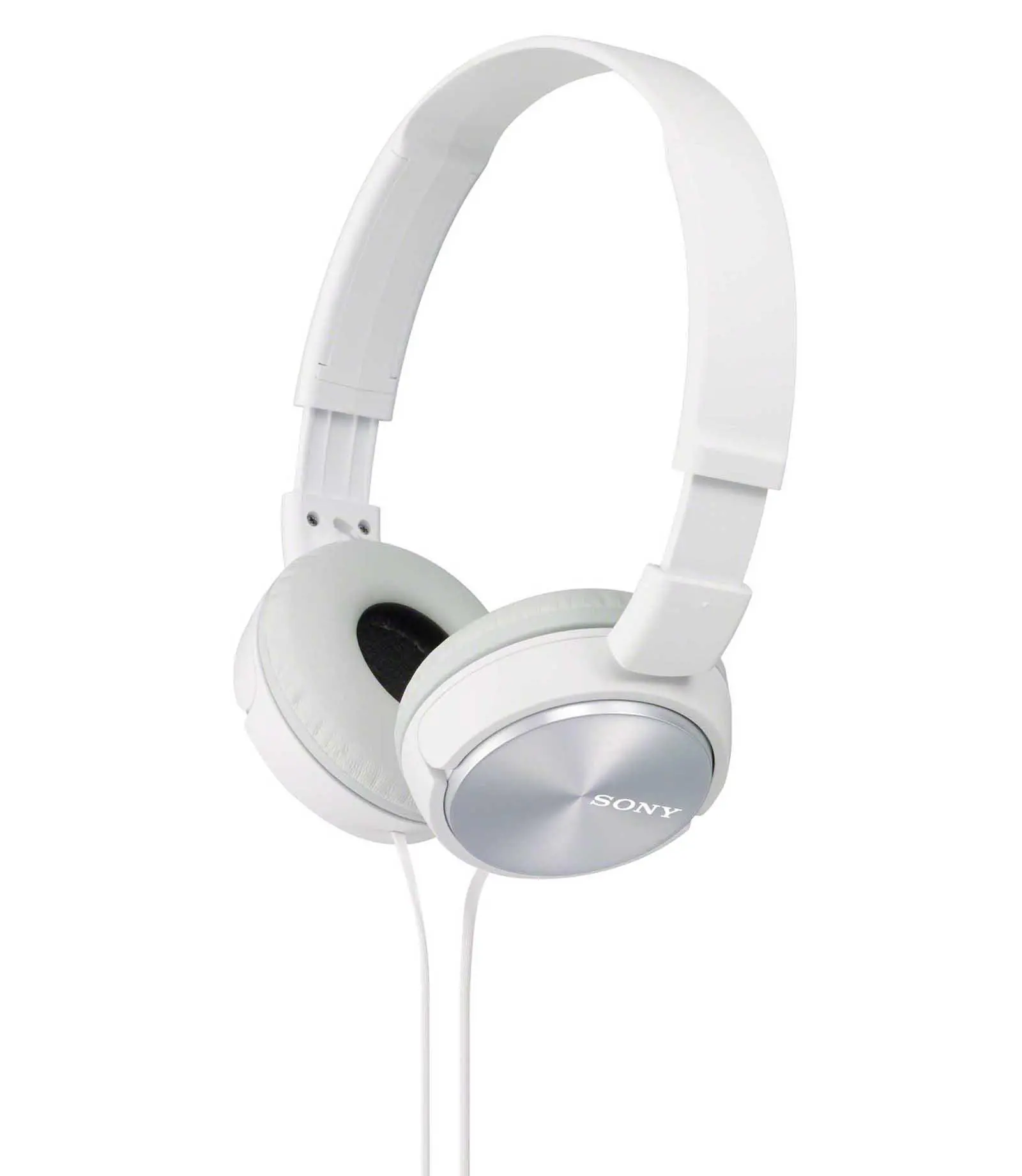 Słuchawki przewodowe Sony MDR-ZX310AP Nauszne Mikrofon Biały