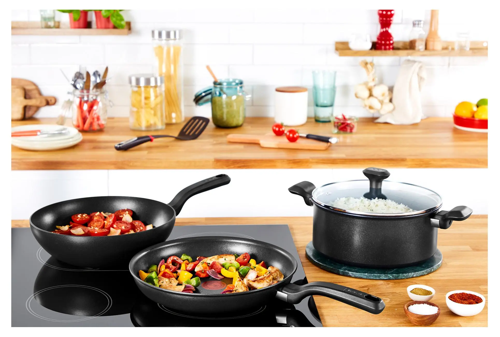 Patelnia Tefal So Chef G2670472 Indukcja Tytanowa 24cm