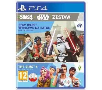 Zestaw The Sims 4 + Star Wars Wyprawa Na Batuu Gra na PS4 (Kompatybilna z PS5)