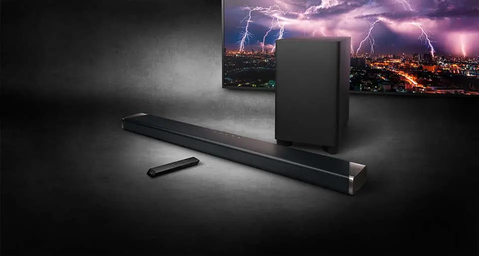 Soundbar Philips Fidelio B95/10 5.1.2 Wi-Fi Bluetooth AirPlay Chromecast Dolby Atmos DTS X