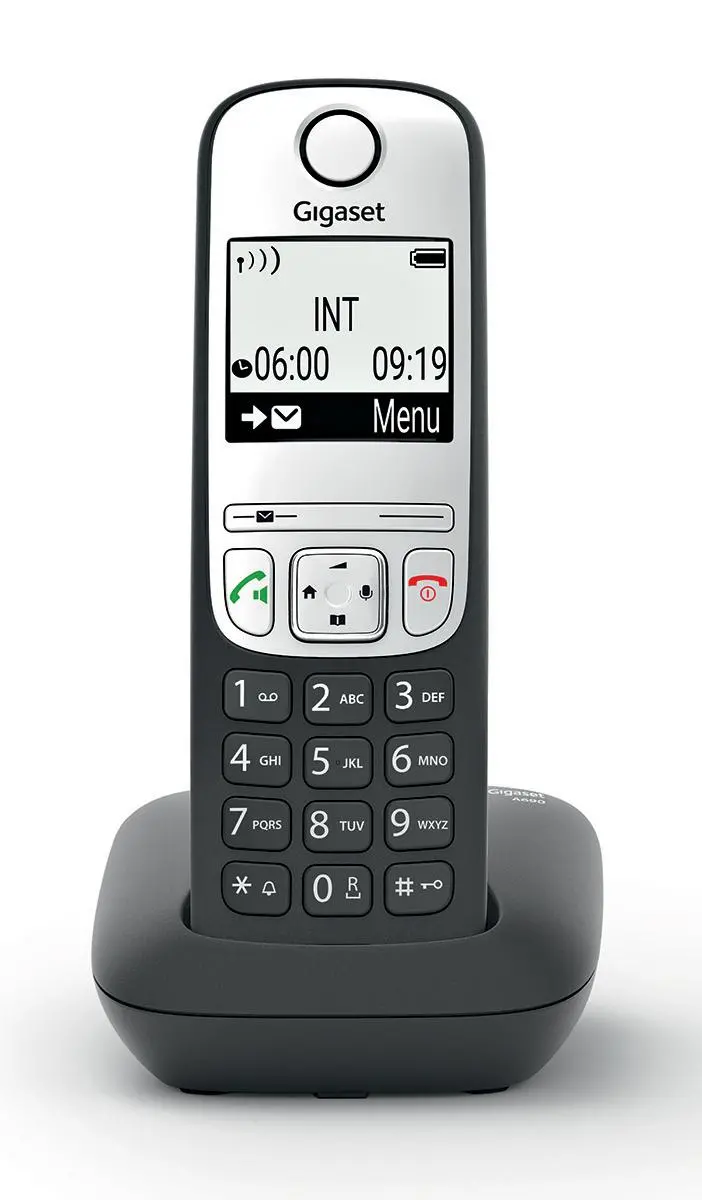 Gigaset A690 Czarno-srebrny