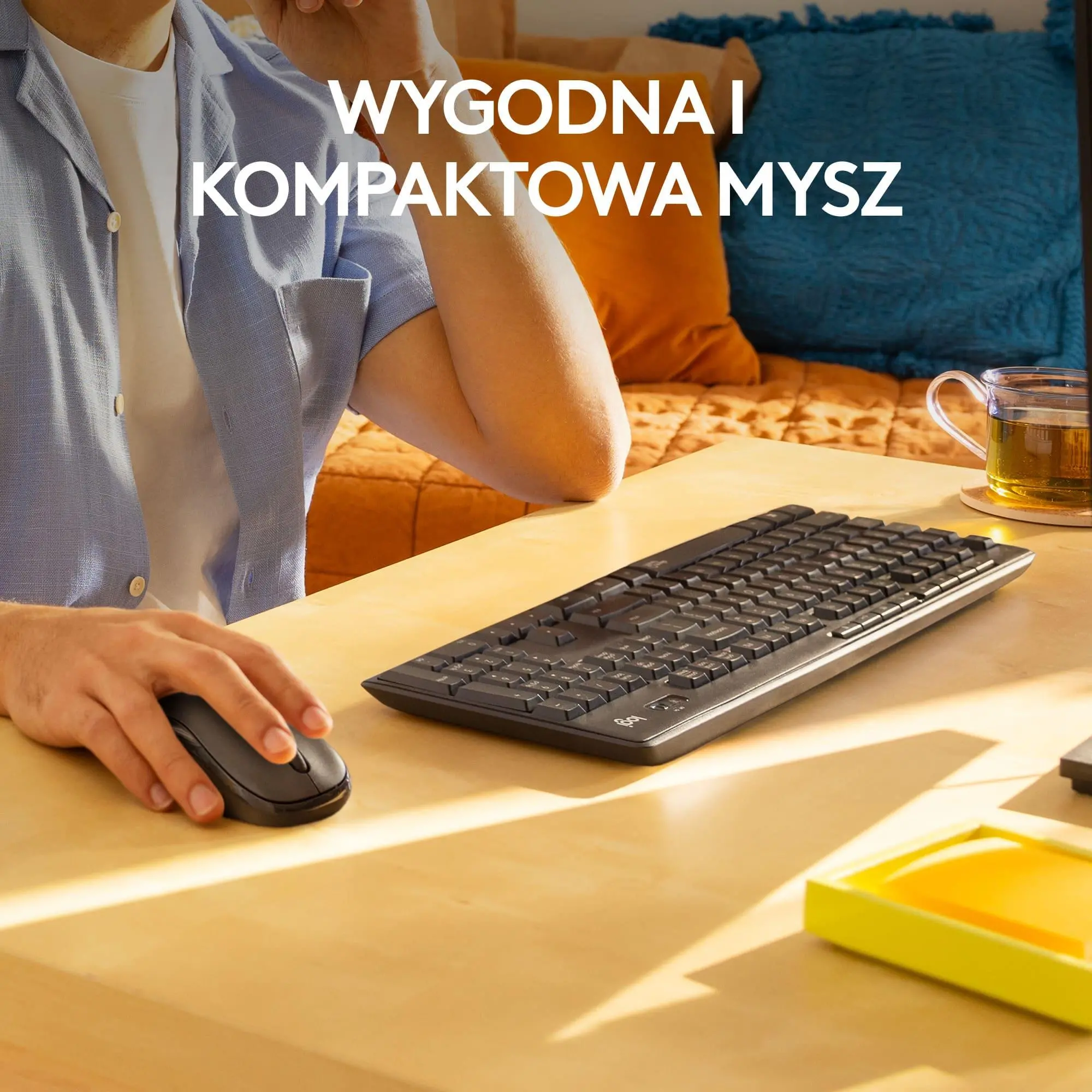 Zestaw Logitech MK295 Grafitowy