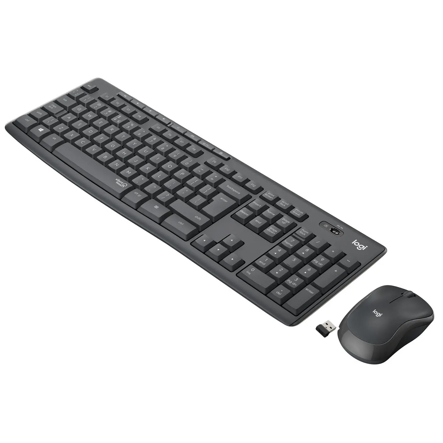 Zestaw Logitech MK295 Grafitowy