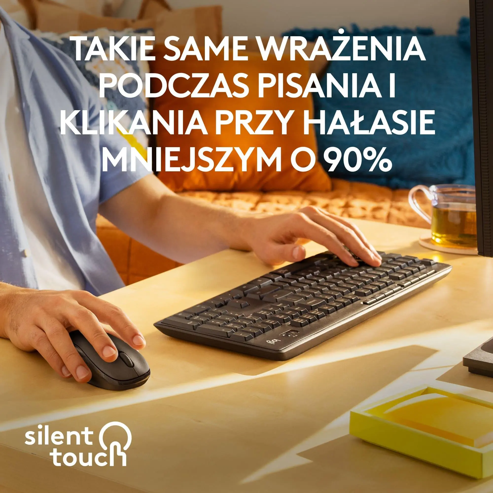 Zestaw Logitech MK295 Grafitowy