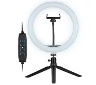 Tracer Statyw z lampą pierścieniową 26cm