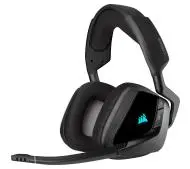 Corsair Void RGB Elite z dźwiękiem przestrzennym 7.1 Nauszne Czarny