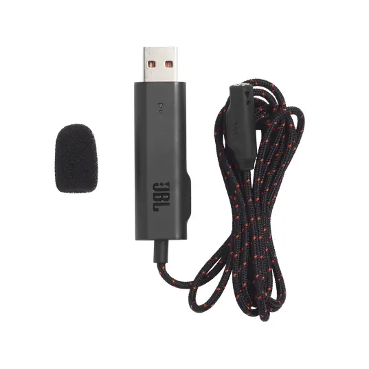 Słuchawki przewodowe z mikrofonem JBL Quantum 300 Nauszne Czarny