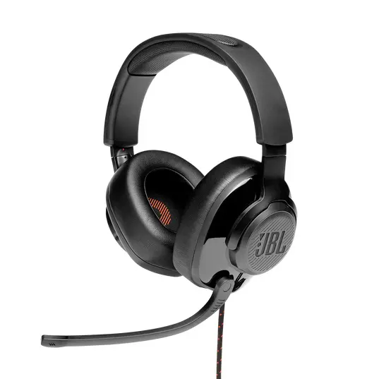 Słuchawki przewodowe z mikrofonem JBL Quantum 300 Nauszne Czarny