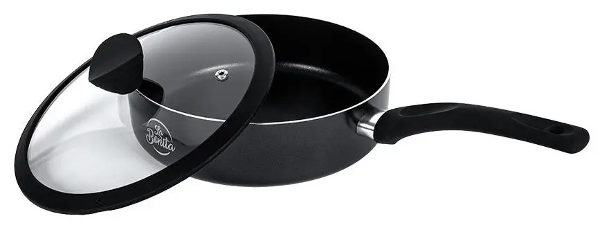 Patelnia La Bonita Carbon Indukcja Nieprzywierająca 24cm