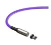 Kabel Baseus Kabel magnetyczny Lightning Zinc 1.5A 2m (fioletowy)