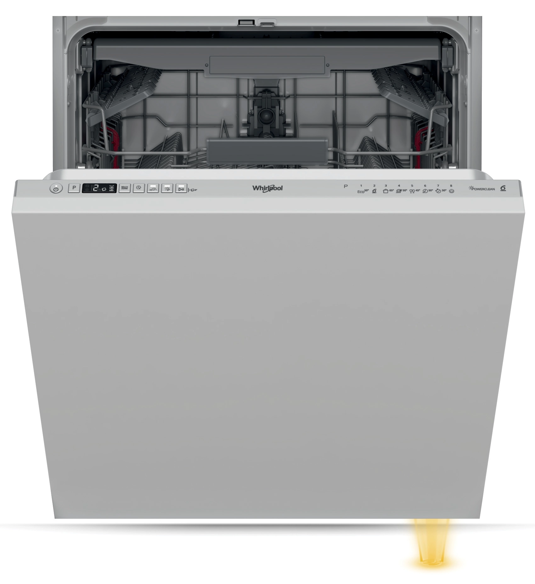 Zmywarka Whirlpool WIC 3C33 PFE 59,8cm Automatyczne otwieranie drzwi Szuflada na sztućce