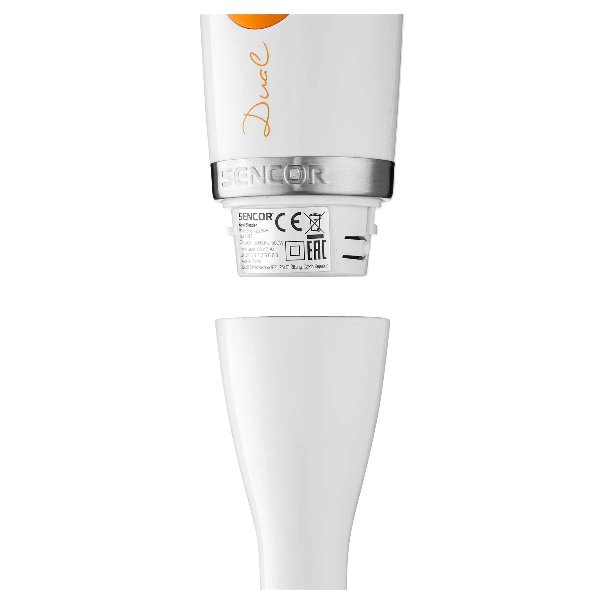 Blender Sencor SHB 4260WH-EUE3 600W Rozdrabniacz Końcówka do ubijania
