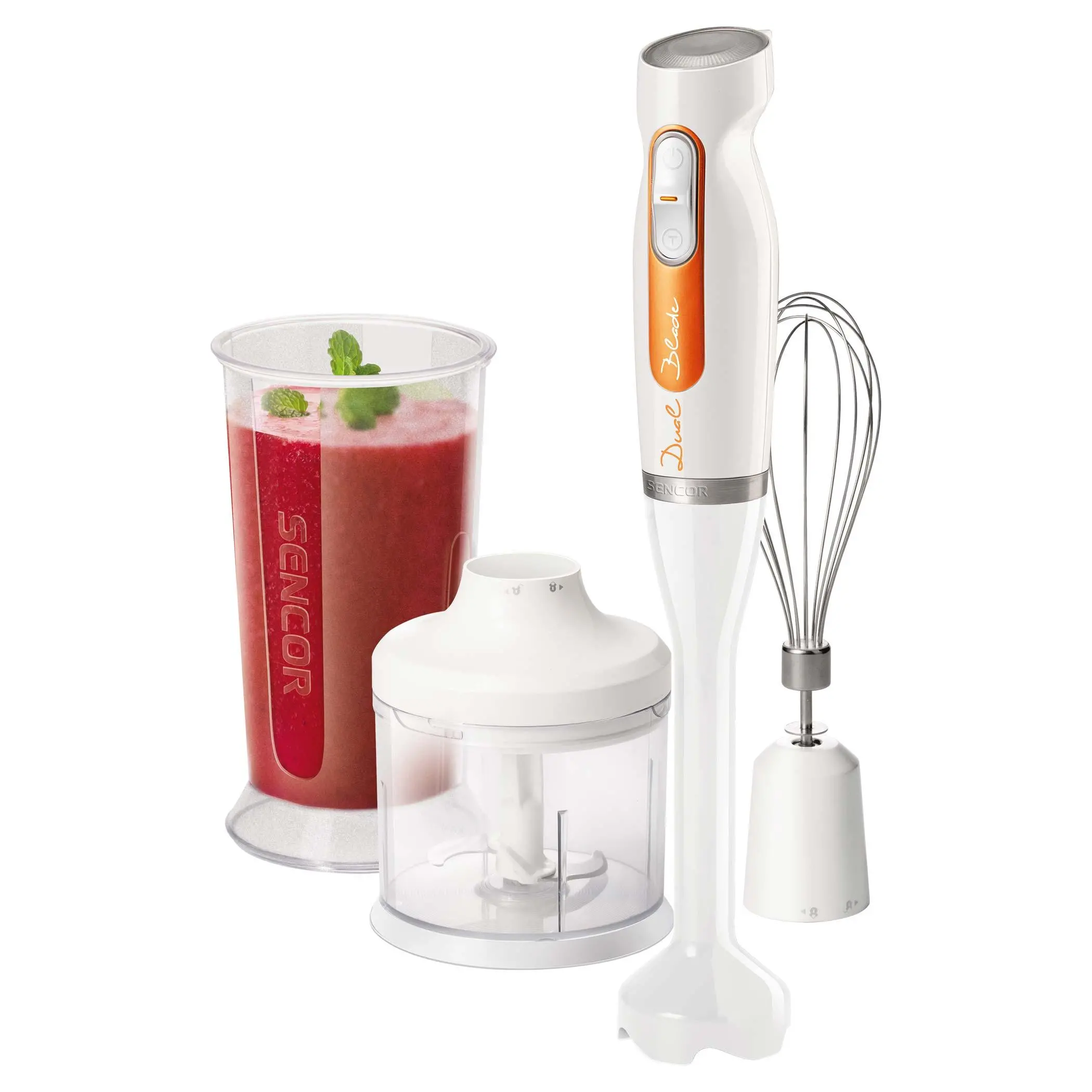 Blender Sencor SHB 4260WH-EUE3 600W Rozdrabniacz Końcówka do ubijania