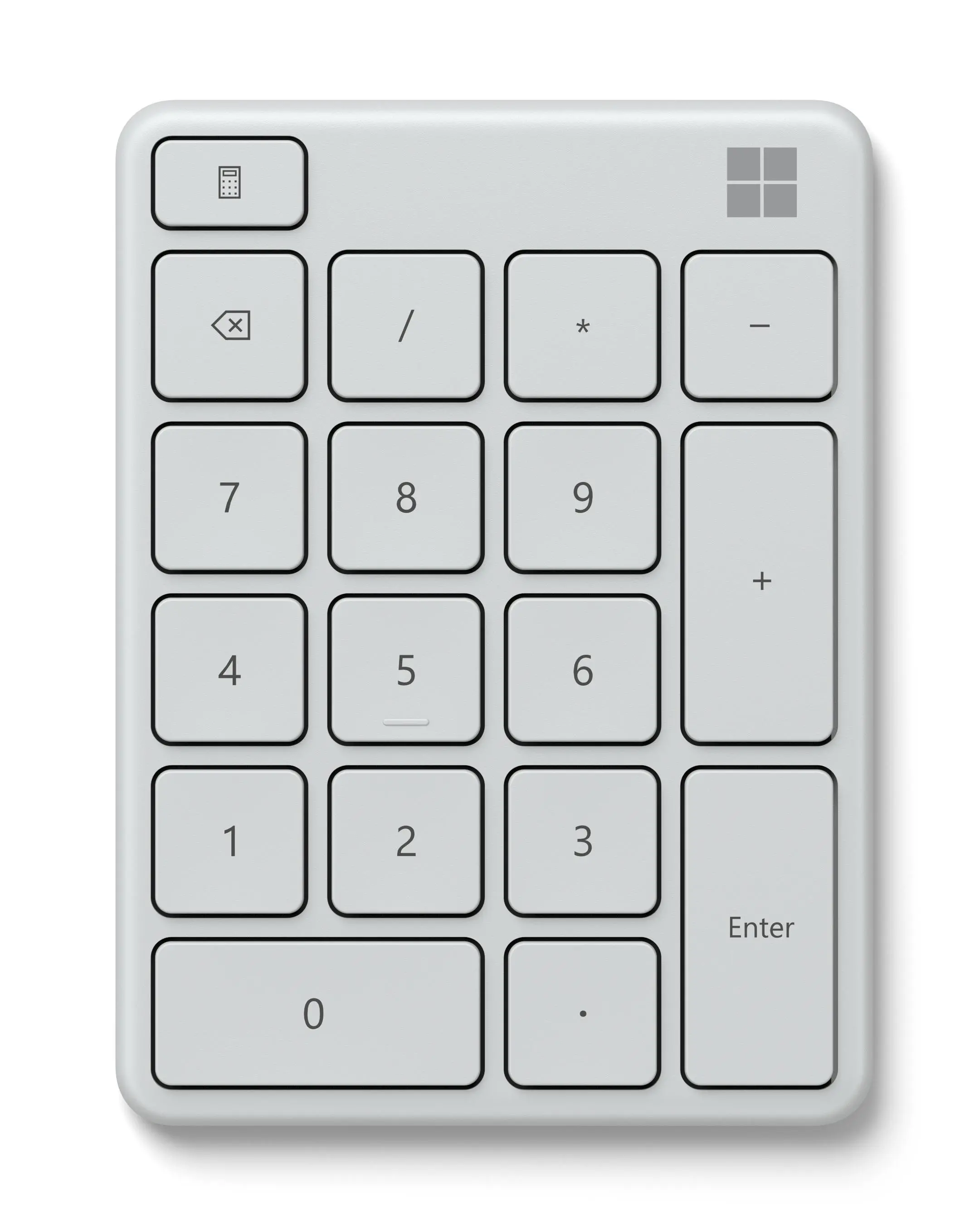 Klawiatura membranowa Microsoft Number Pad  Biały