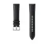 Pasek Samsung Stitch Leather Band 20mm S/M Czarny