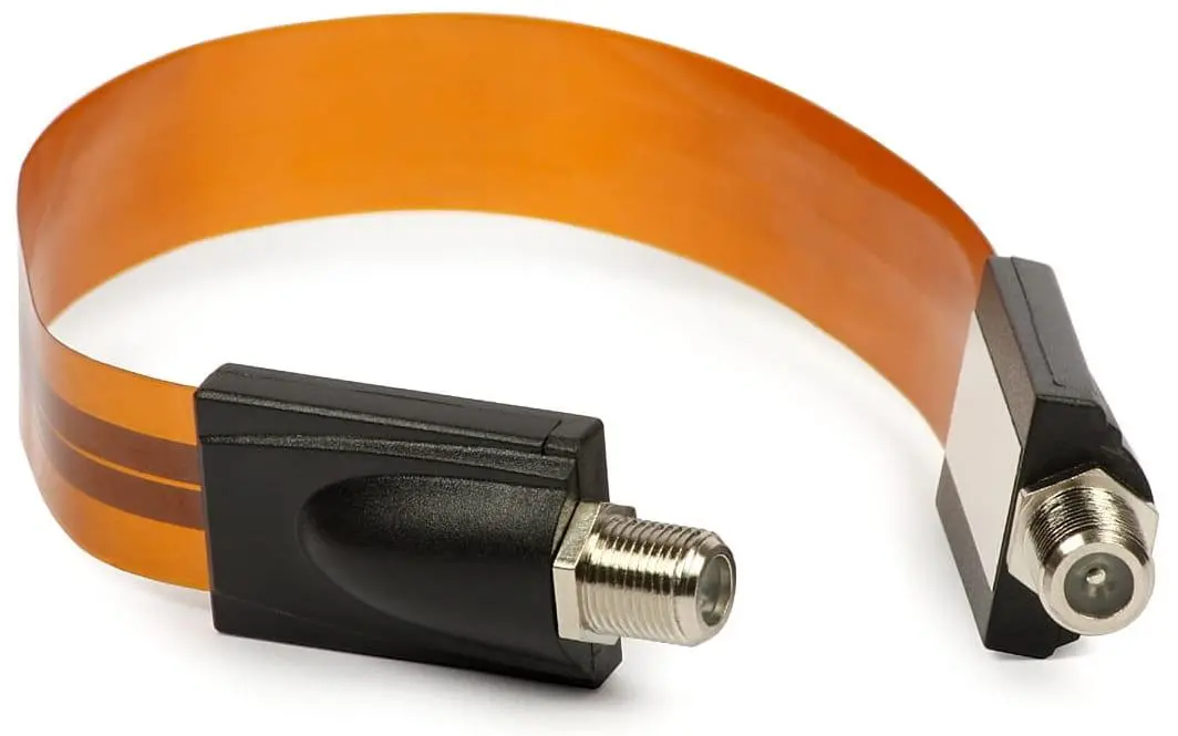 Kabel antenowy TechniSat TechniKabel Slim 76-4989-00 0,22m Żółty