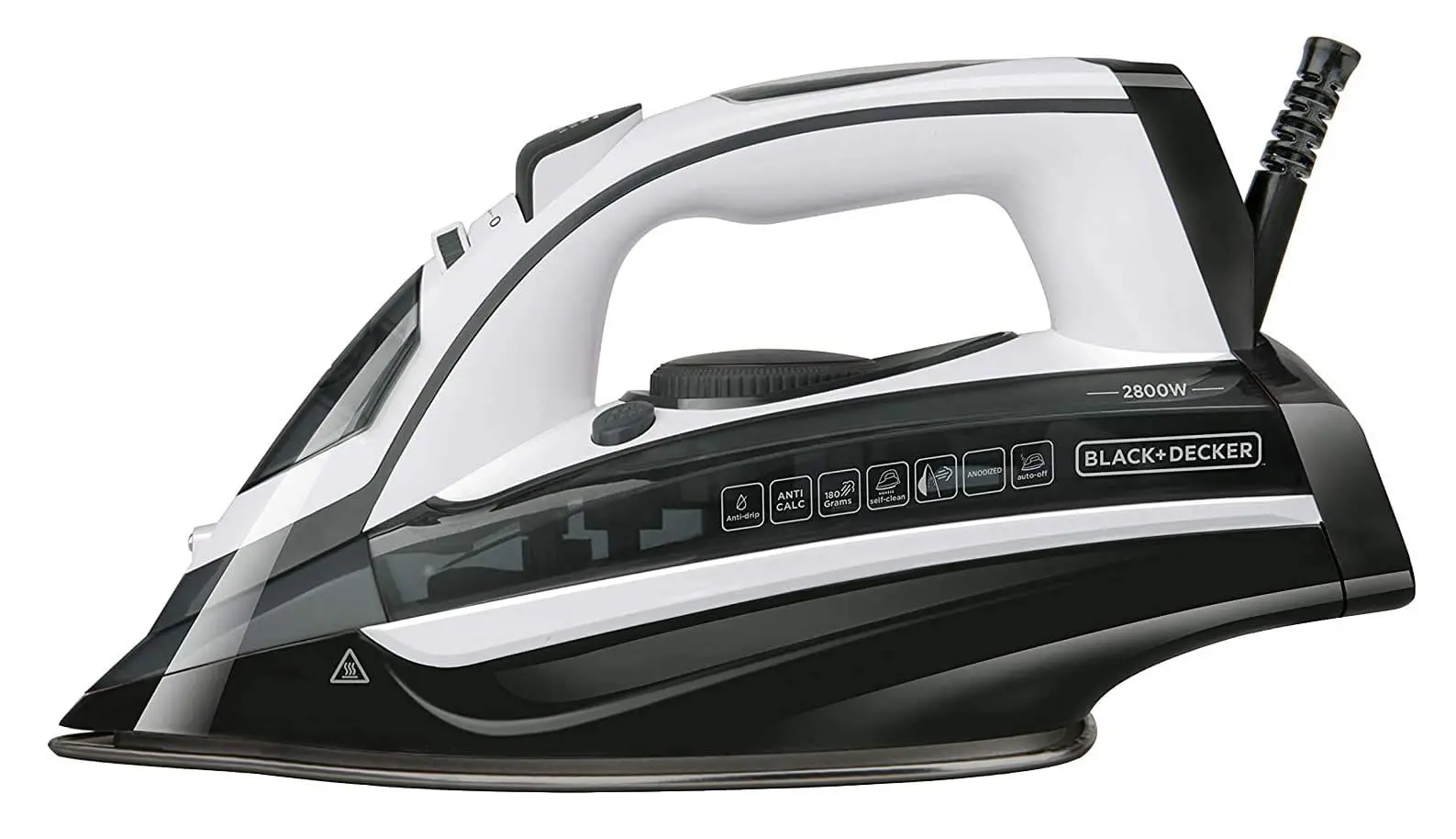 Żelazko Black&Decker BXIR2802E Anodilium 180g/min