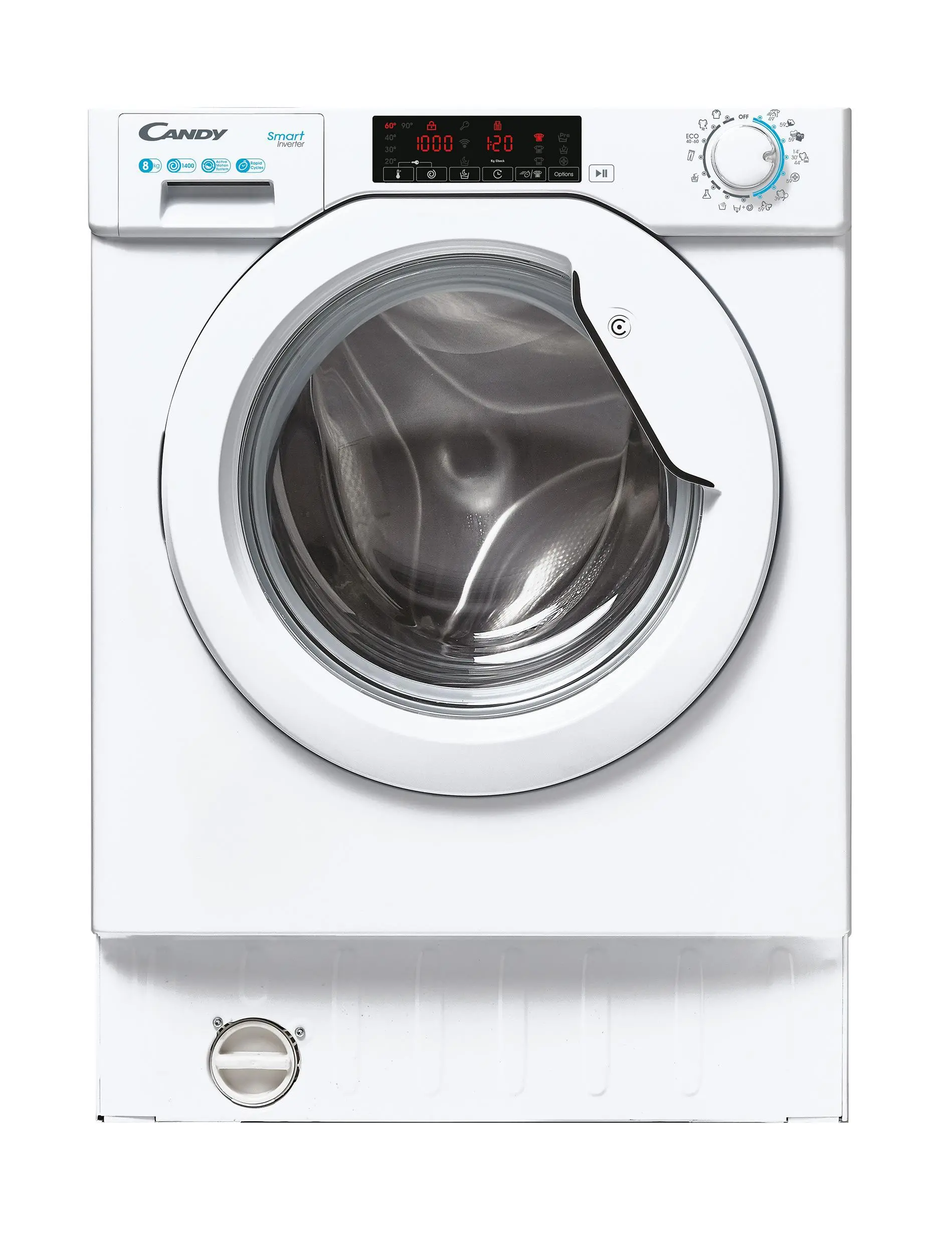Pralka Candy Smart Inverter CBW 48TWME-S 8kg 1400obr/min