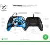 Pad PowerA Enhanced Metallic Blue Como do Xbox Series X/S, Xbox One, PC Przewodowy