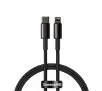 Kabel Baseus Kabel USB-C do Lightning Tungsten Gold 20W 5A PD 2m Czarny