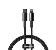Baseus Kabel USB-C do Lightning Tungsten Gold 20W 5A PD 2m Czarny