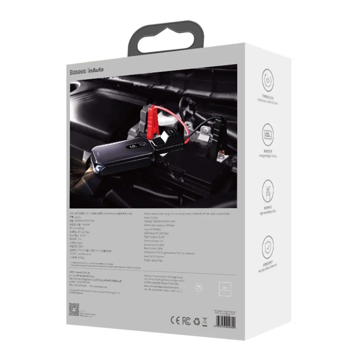 Powerbank Baseus CRJS03-01 Car Jump Starter 12000mAh Czarny