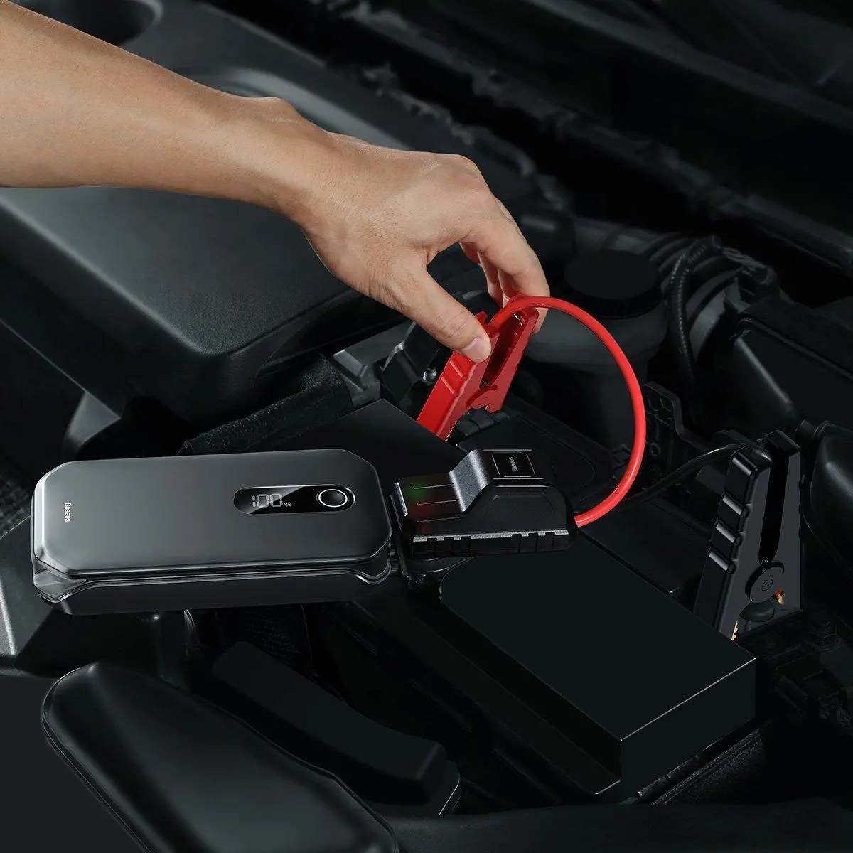 Powerbank Baseus CRJS03-01 Car Jump Starter 12000mAh Czarny