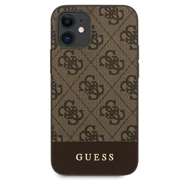 Etui Guess 4G Stripe GUHCP12SG4GLBR do iPhone 12 mini