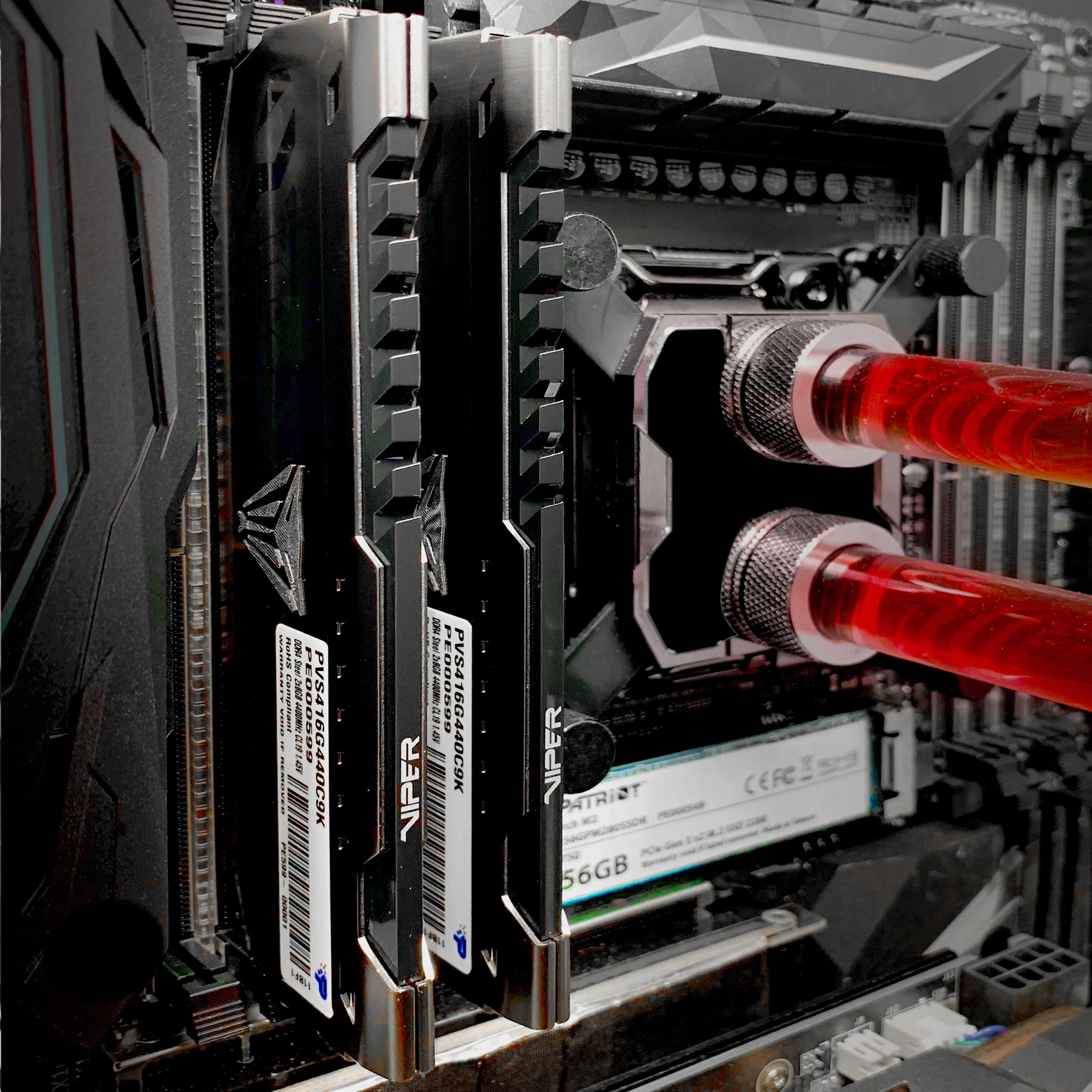 Pamięć RAM Patriot Viper Steel DDR4 64GB (2 x 32GB) 3200 CL16 Szary