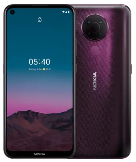 Smartfon Nokia 5.4 TA 1337 DS 4/64GB 6,39" 48Mpix Fioletowy