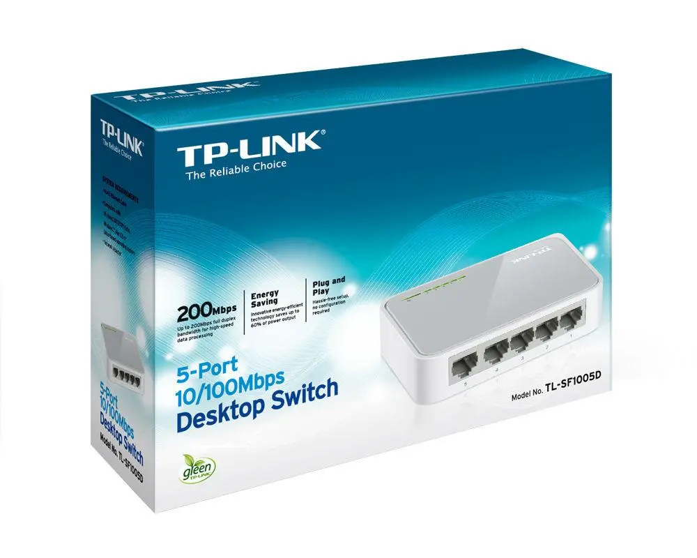 Switch TP-LINK TL-SF1005D Biały