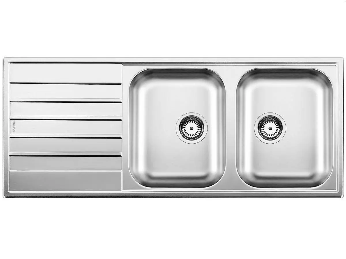 Zlewozmywak Blanco LIVIT 8 S 514798 Stalowy Srebrny