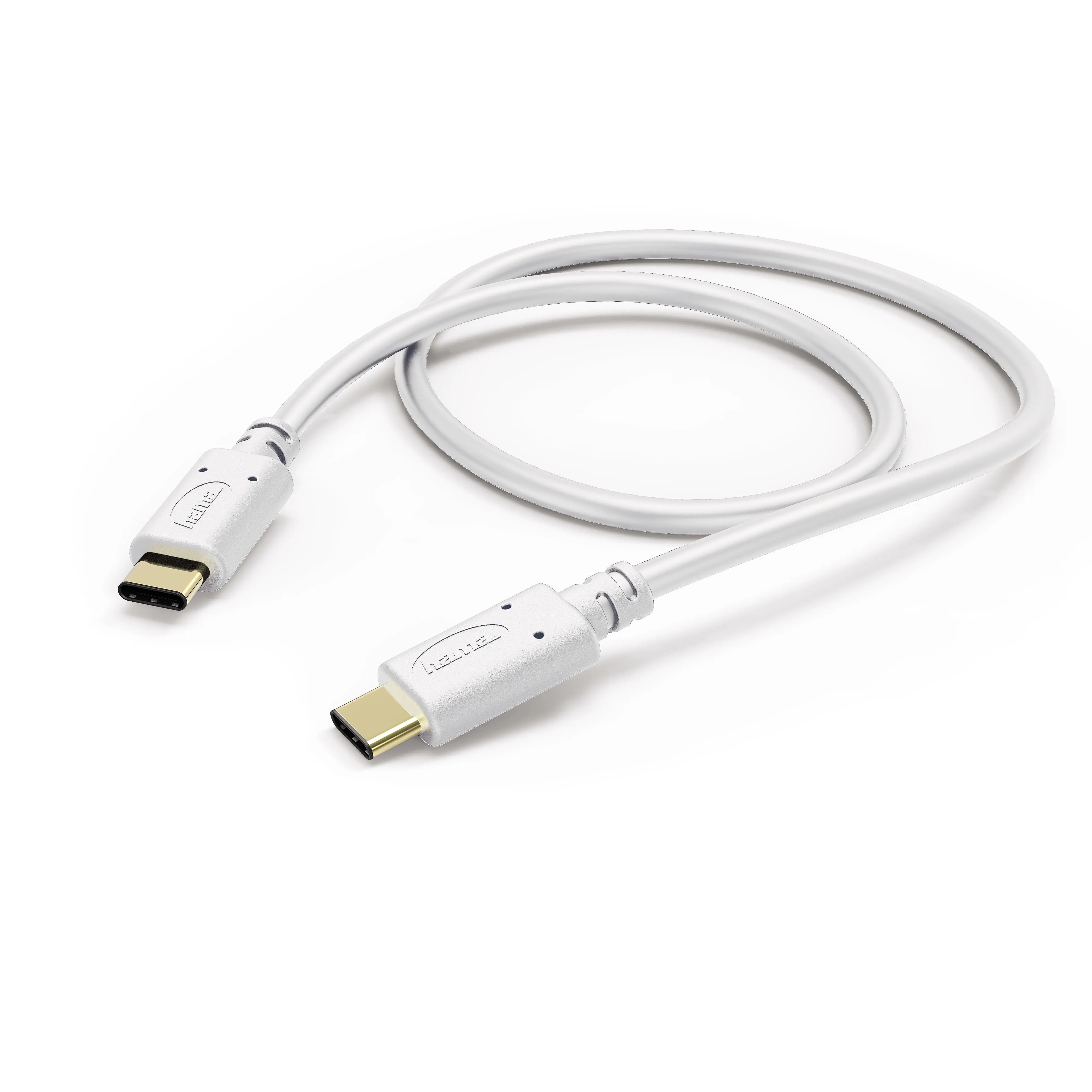 Kabel Hama USB-C 1m Biały