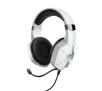 Słuchawki przewodowe z mikrofonem Trust GXT 323W Carus Nauszne Biały