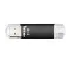 PenDrive Hama Laeta Twin 128GB  USB 3.0 / microUSB Czarny