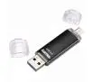 PenDrive Hama Laeta Twin 128GB  USB 3.0 / microUSB Czarny