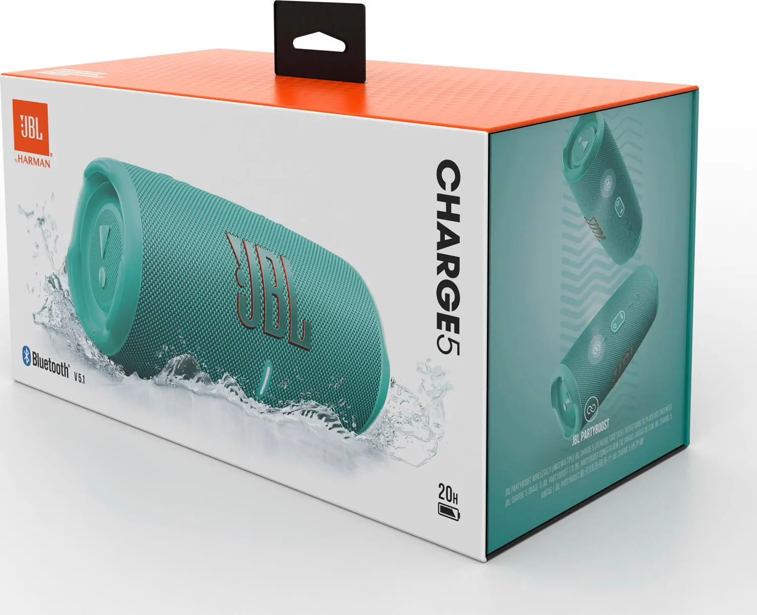 Głośnik Bluetooth JBL Charge 5 40W Morski