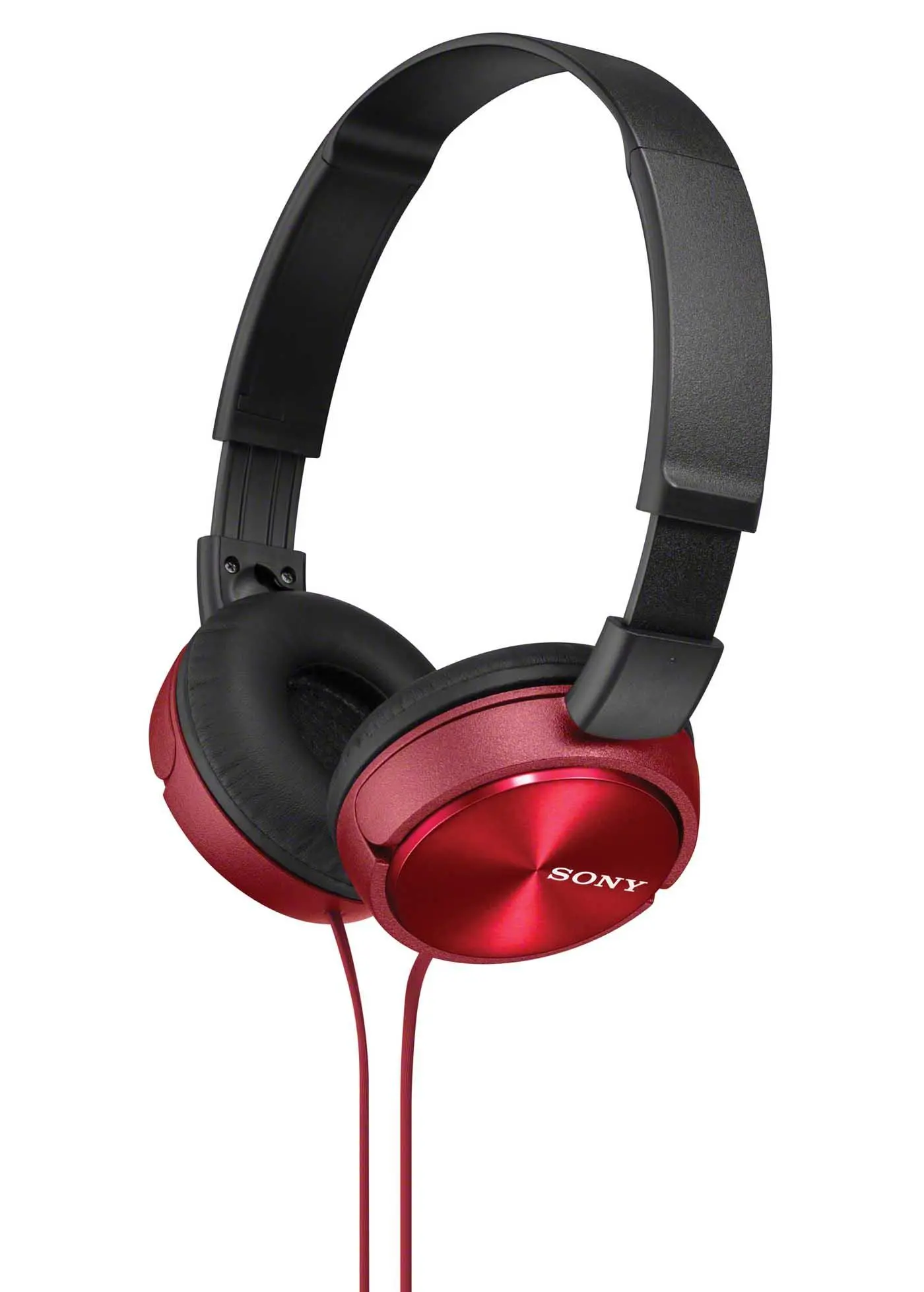 Słuchawki przewodowe Sony MDR-ZX310 Nauszne Czerwony