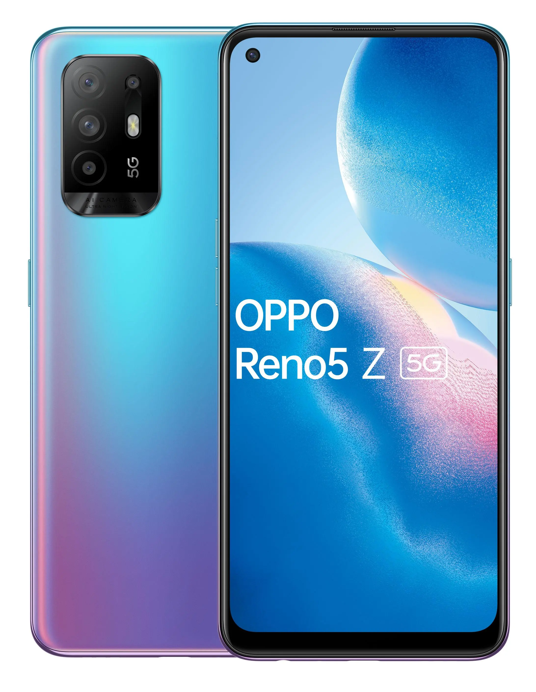 Smartfon OPPO Reno5 Z 5G 6,43" 60Hz 48Mpix Niebieski